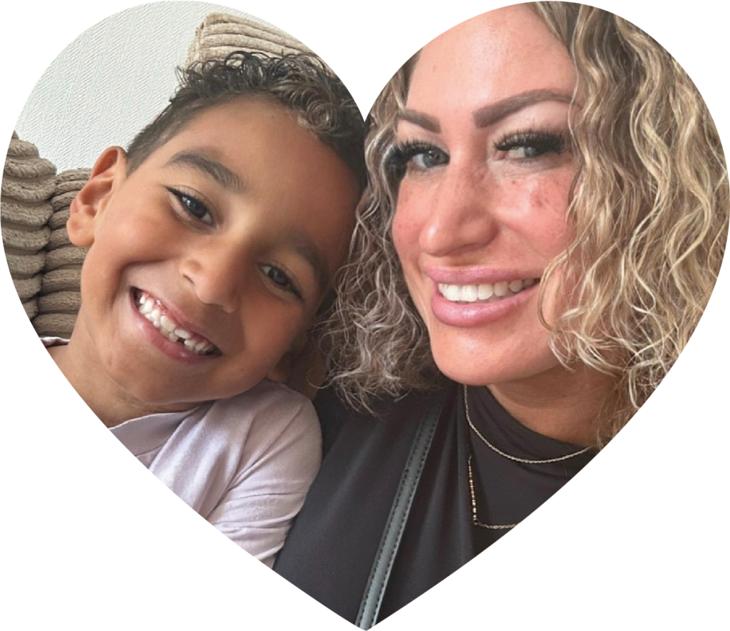 Hartjes profiel foto’s onze gastouders-Sharon